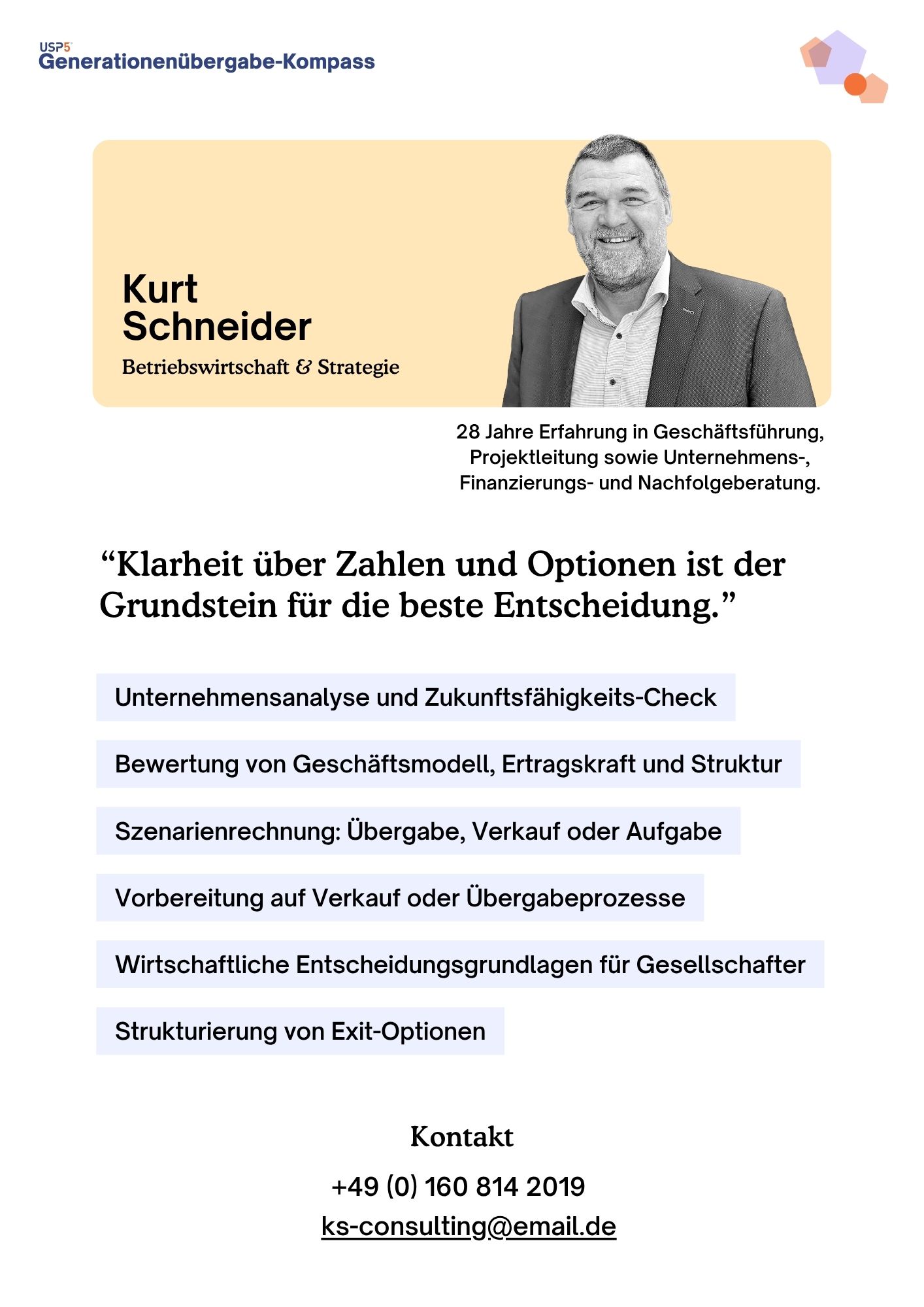 USP5 Generationenübergabe Kompass 9